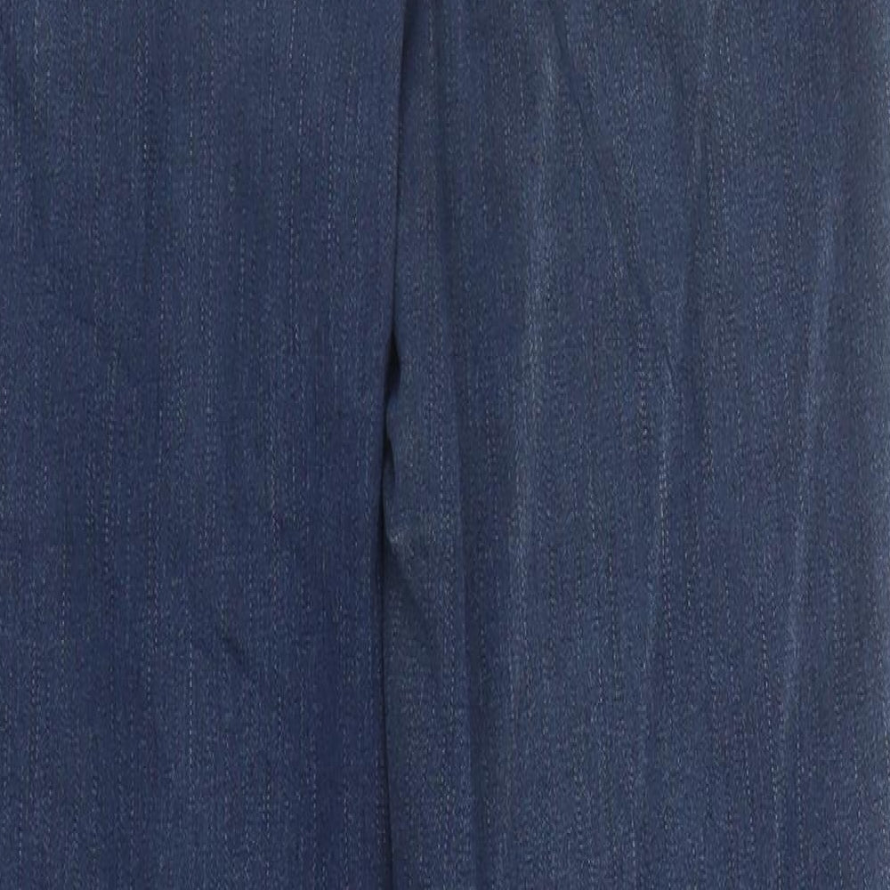 H&M Womens Blue  Denim Skinny Jeans Size 12 L28 in