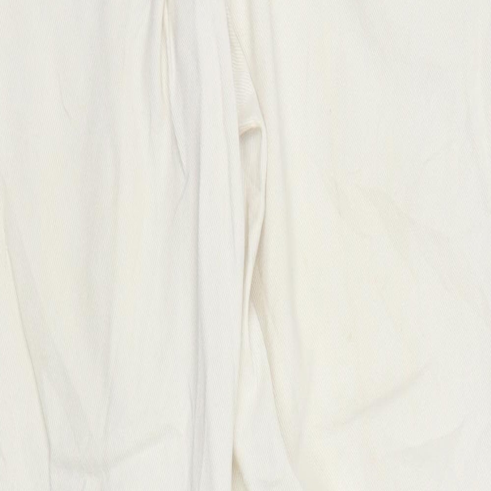 Jacky-O Womens White  Denim Mom Jeans Size 28 in L28 in