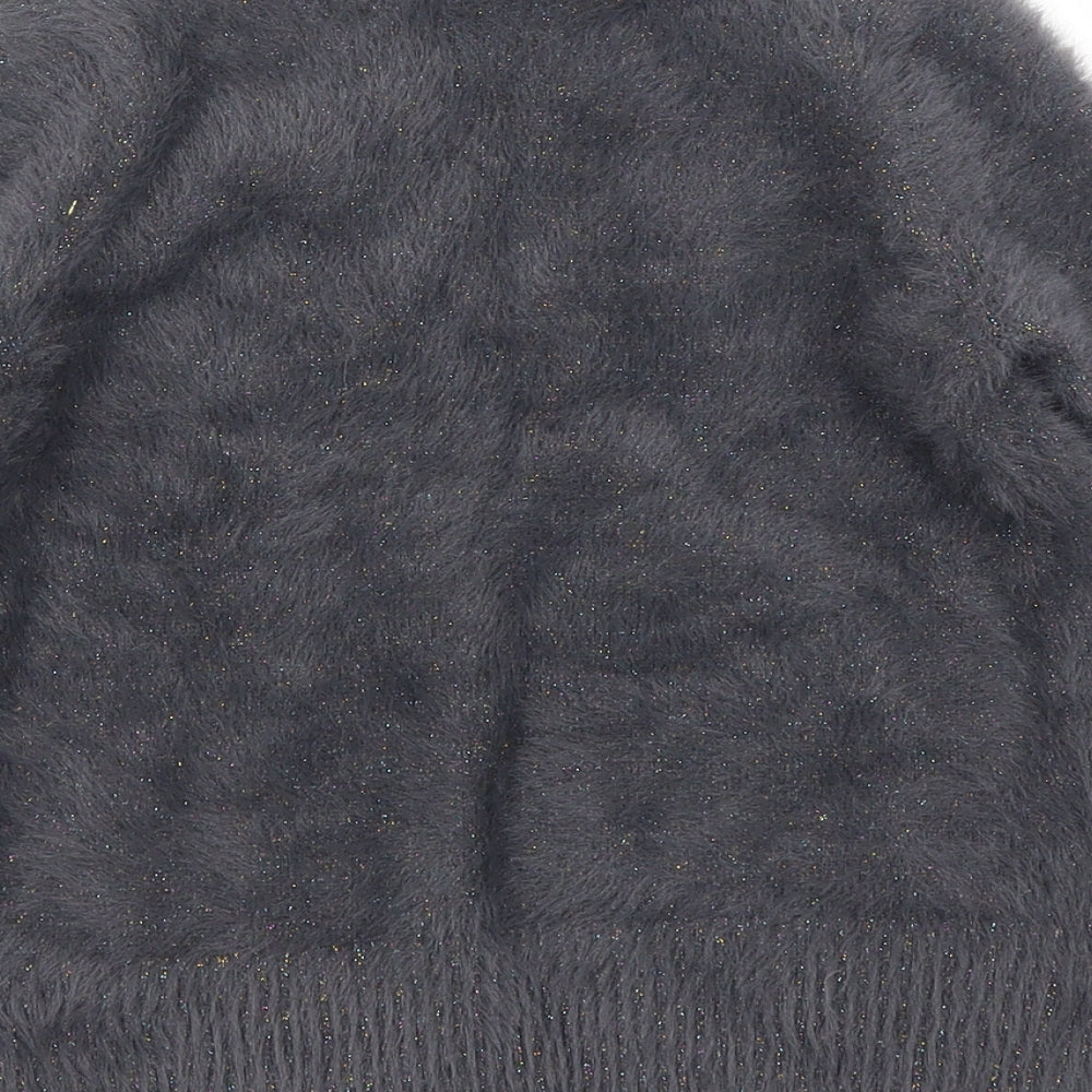 NEXT Girls Grey   Cardigan Jumper Size 4 Years