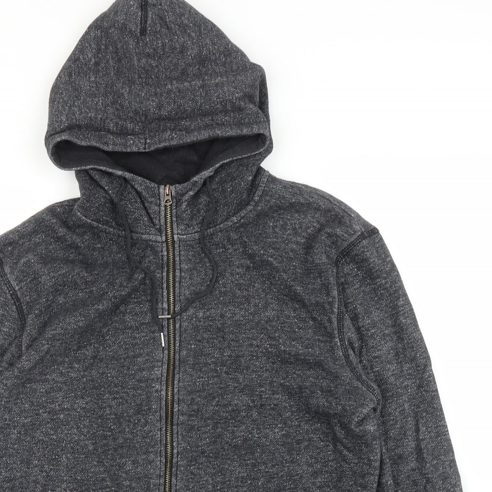 H&M Mens Grey   Full Zip Hoodie Size L