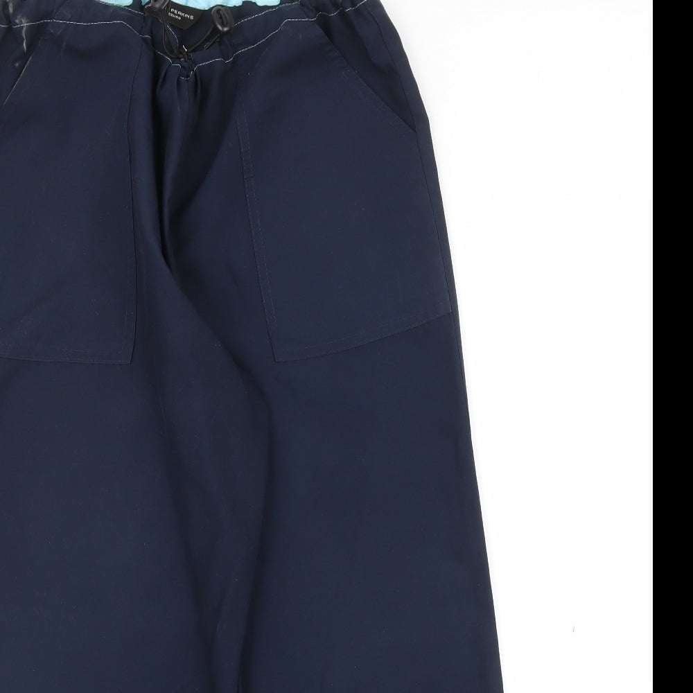 Dorothy Perkins Womens Blue   Capri Trousers Size 14 L22 in