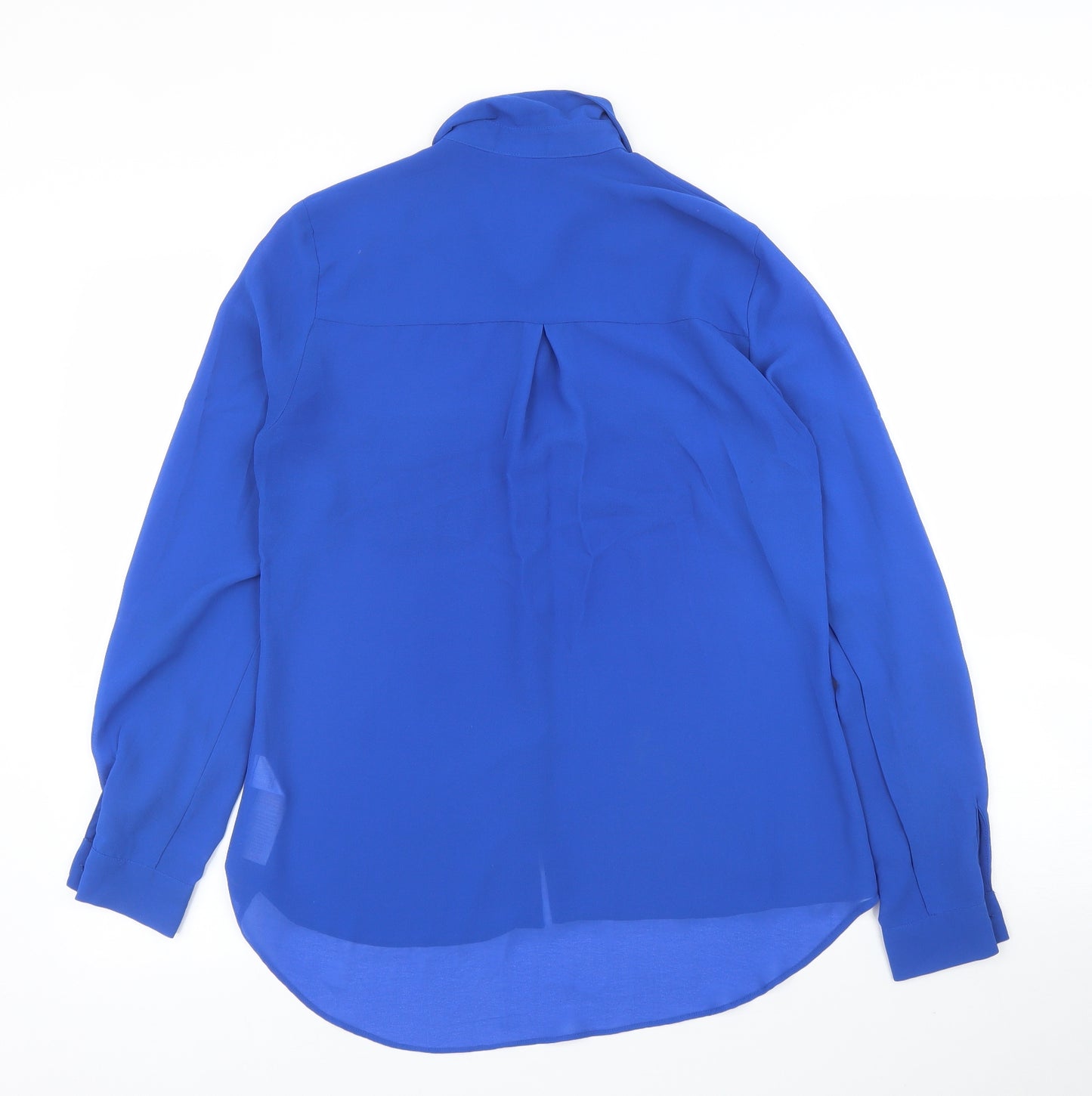 New Look Womens Blue   Basic Blouse Size 8