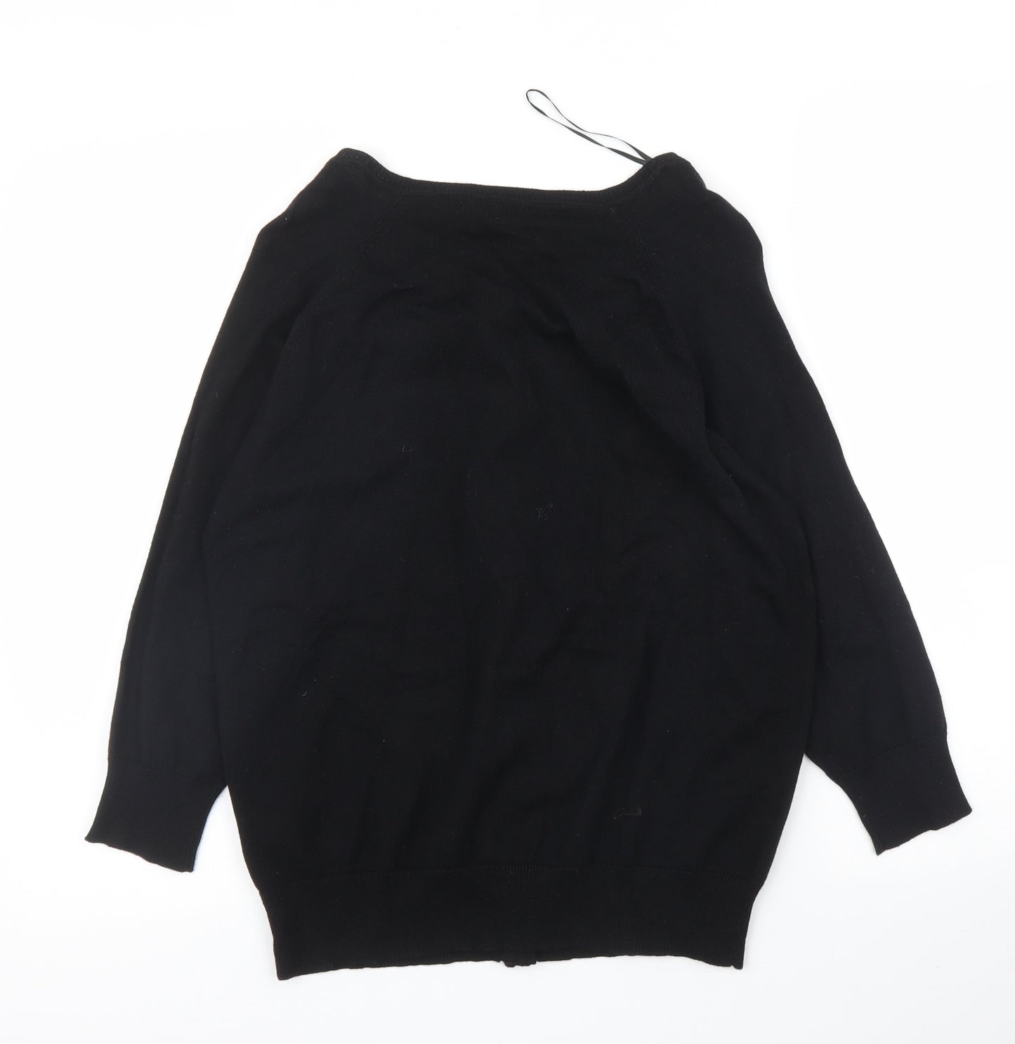 Dorothy Perkins Womens Black   Cardigan Jumper Size 14
