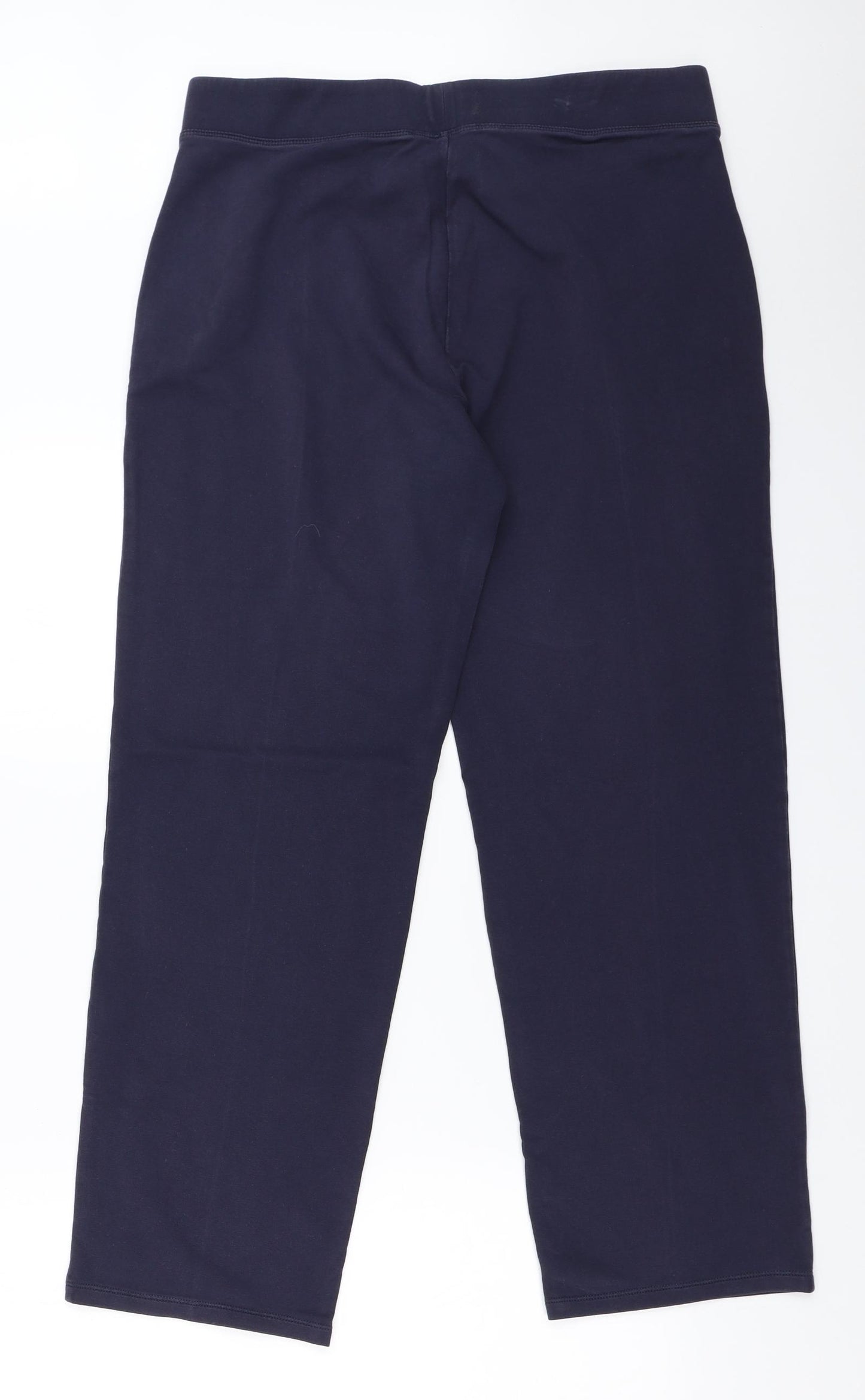 Marks and Spencer Womens Blue   Sweatpants Trousers Size 14 L28 in