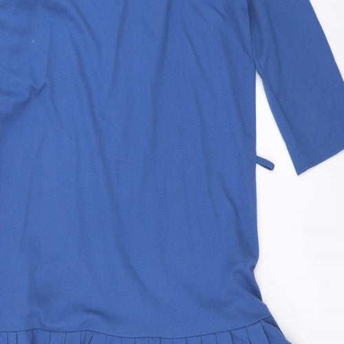 Preworn Womens Blue   Fit & Flare  Size 12
