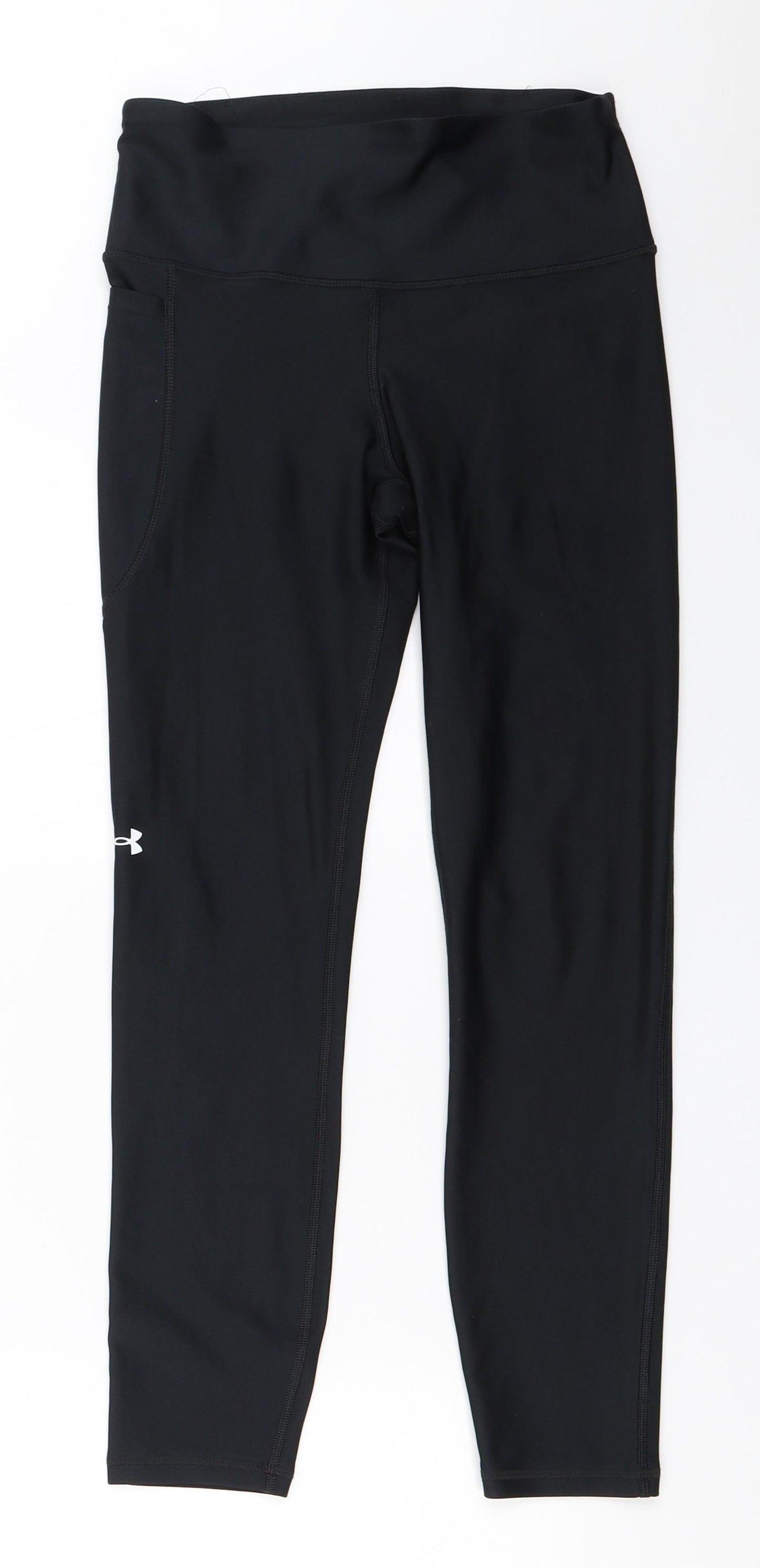 Under armour Womens Black   Cropped Leggings Size S L24.5 in