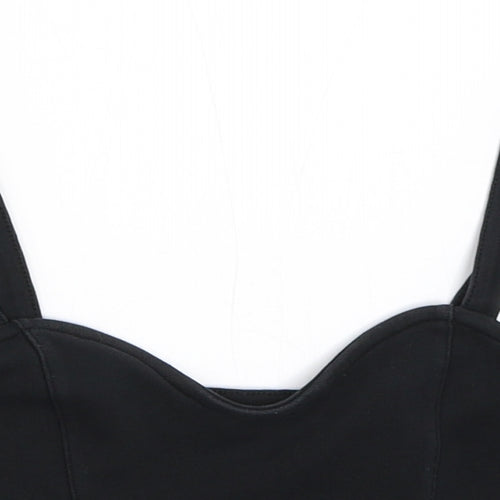 H&M Womens Black   Cropped Tank Size XS