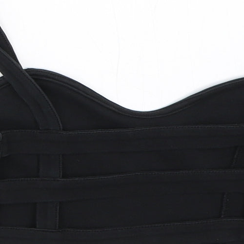 H&M Womens Black   Cropped Tank Size XS