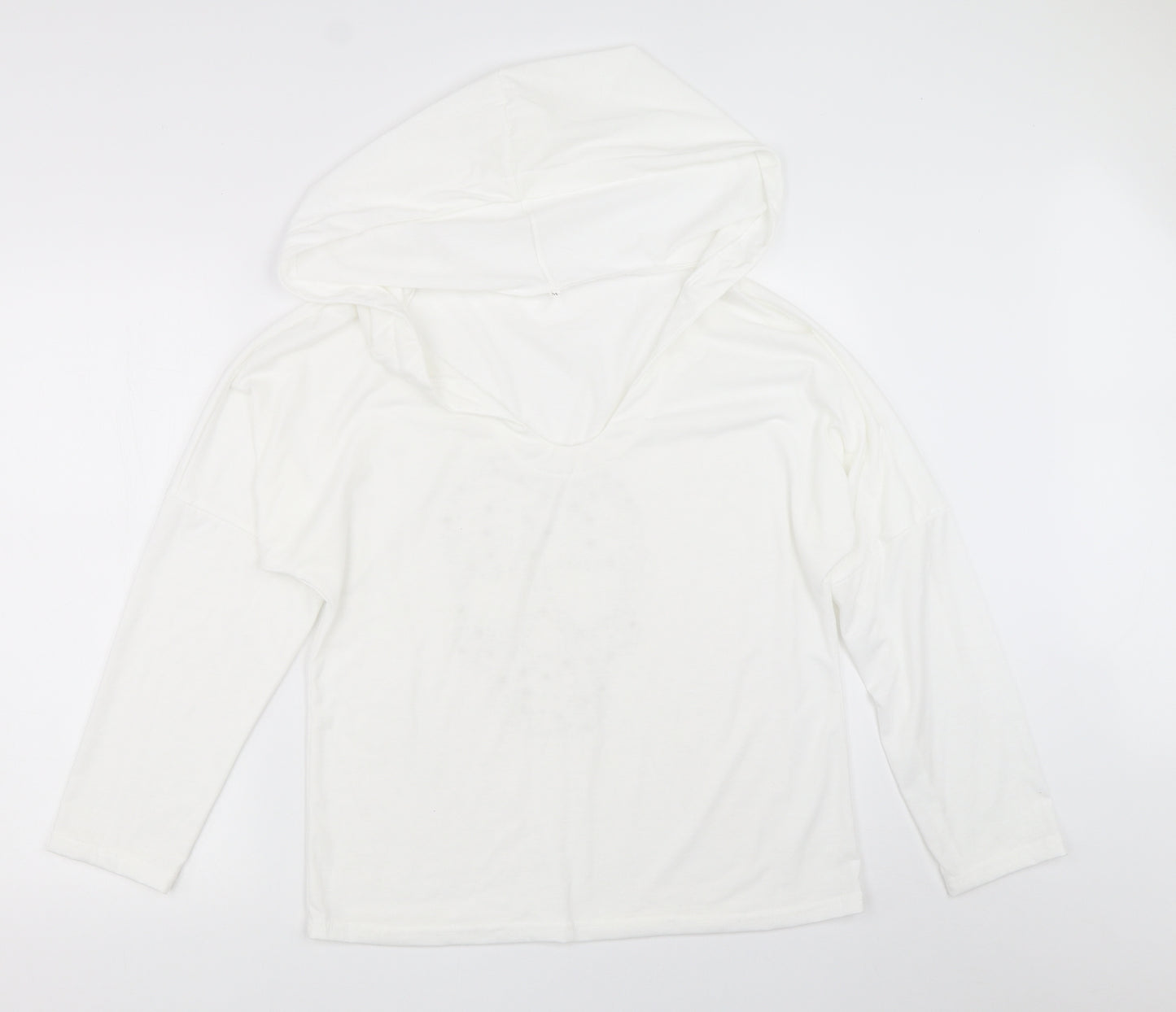 Preworn Womens White   Basic T-Shirt Size M