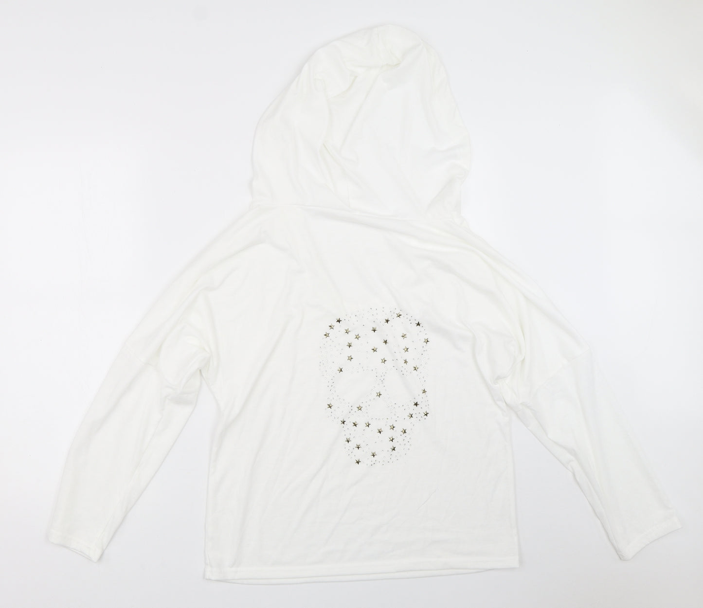 Preworn Womens White   Basic T-Shirt Size M