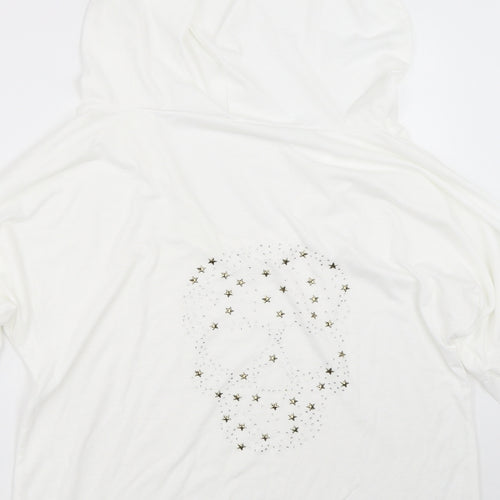 Preworn Womens White   Basic T-Shirt Size M