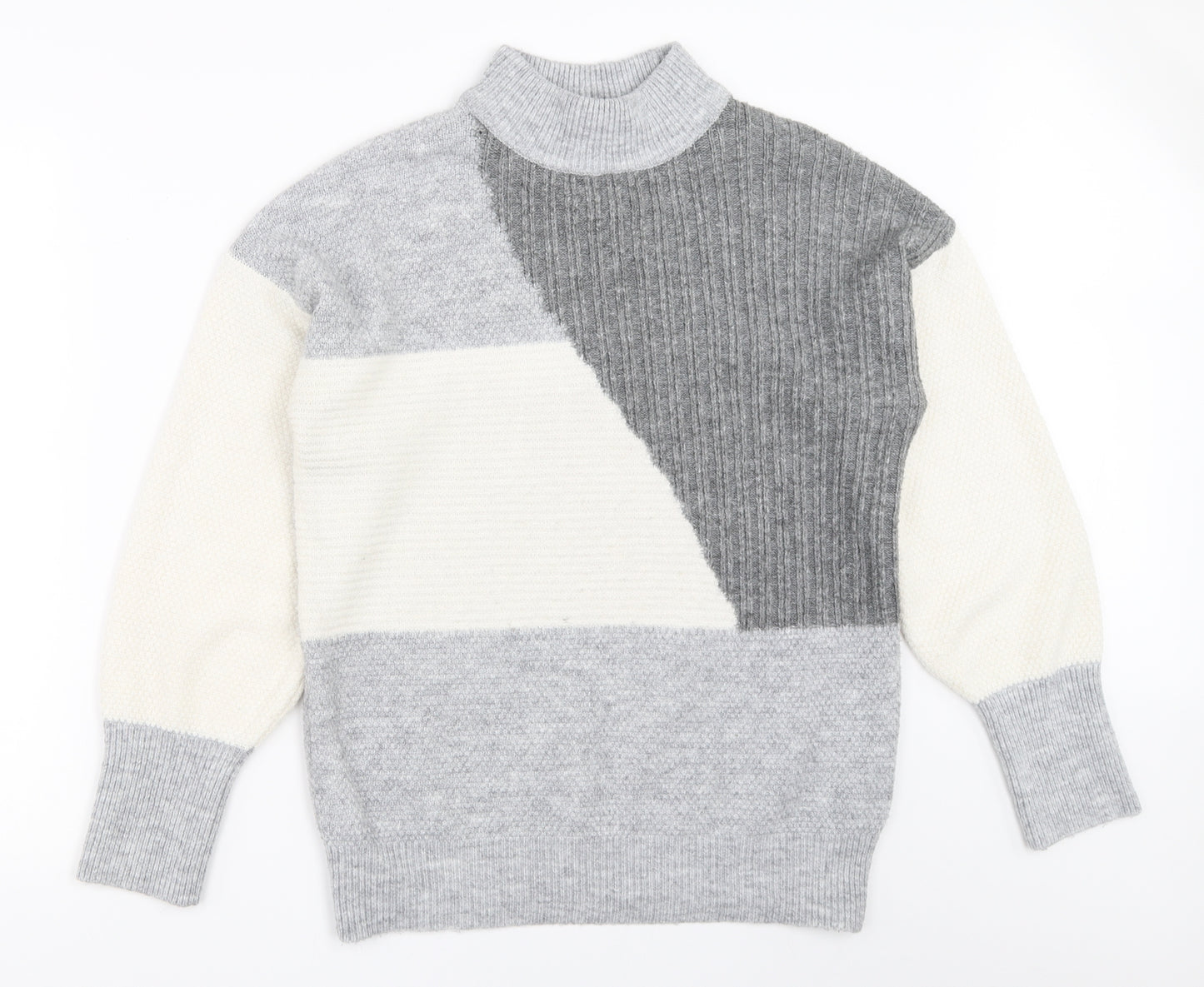 Primark Womens Grey   Pullover Jumper Size S