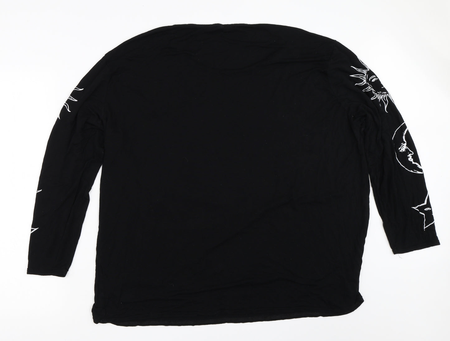 Boohoo Womens Black   Basic T-Shirt Size 24