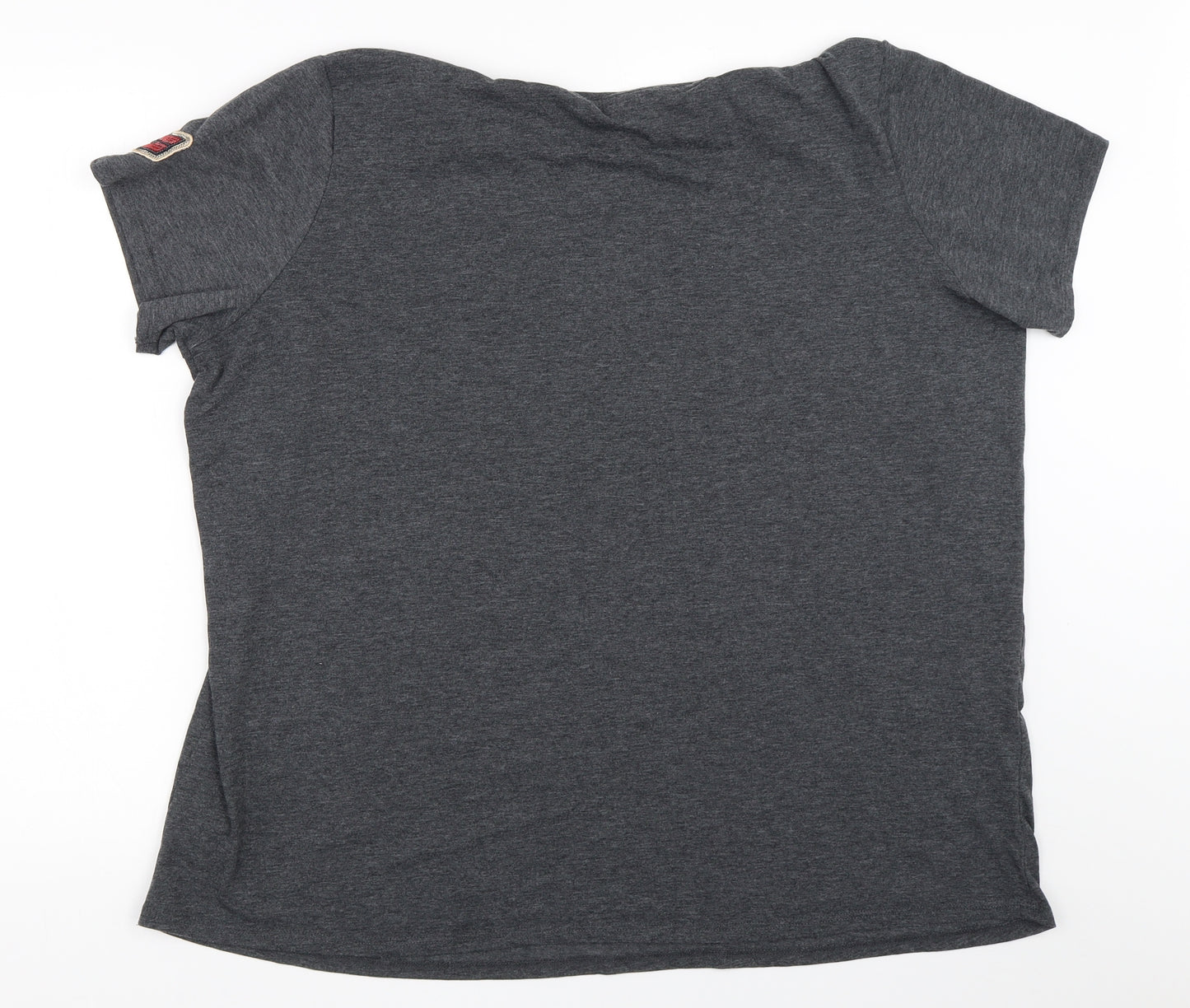 George Womens Grey   Basic T-Shirt Size 22  - marvel