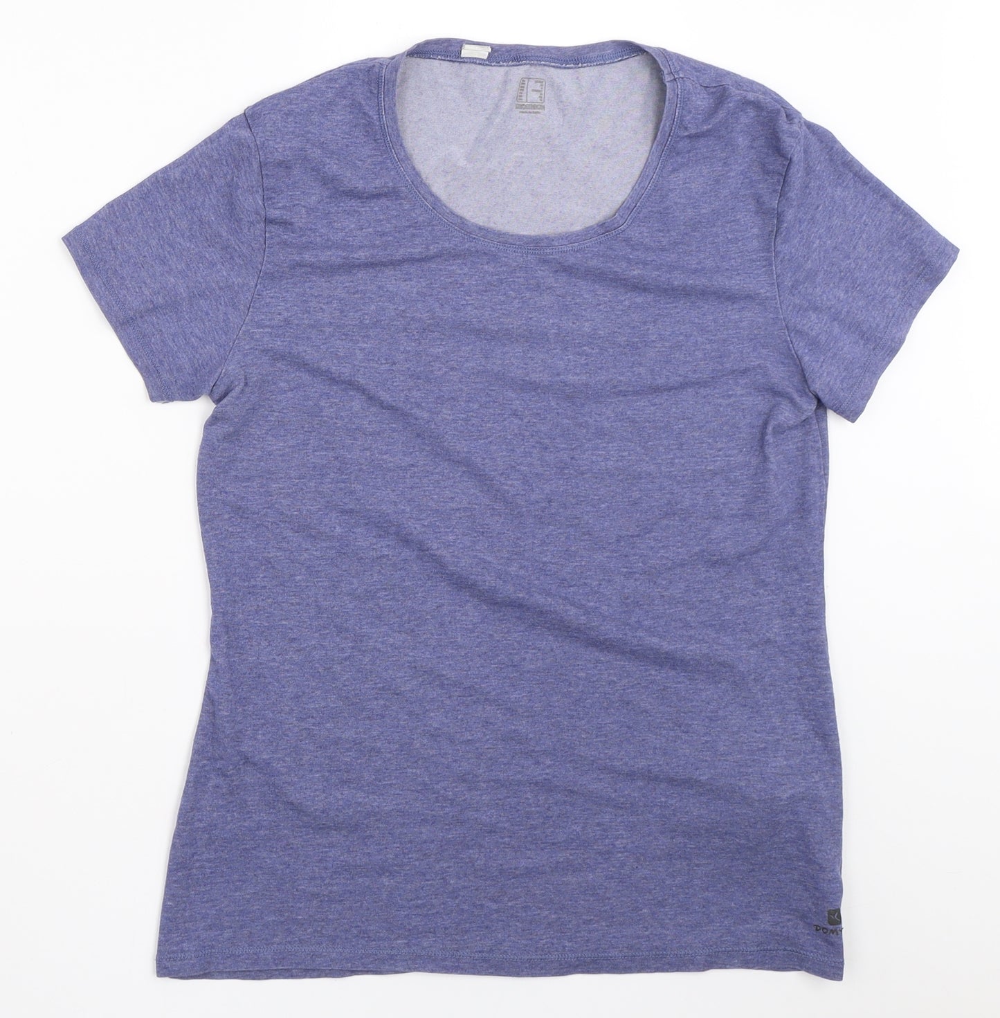 DECATHLON Womens Blue   Basic T-Shirt Size M