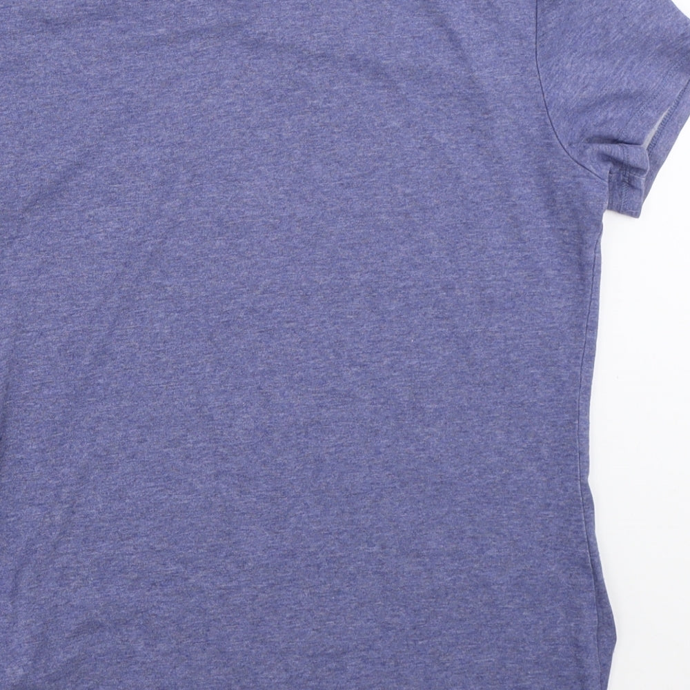 DECATHLON Womens Blue   Basic T-Shirt Size M