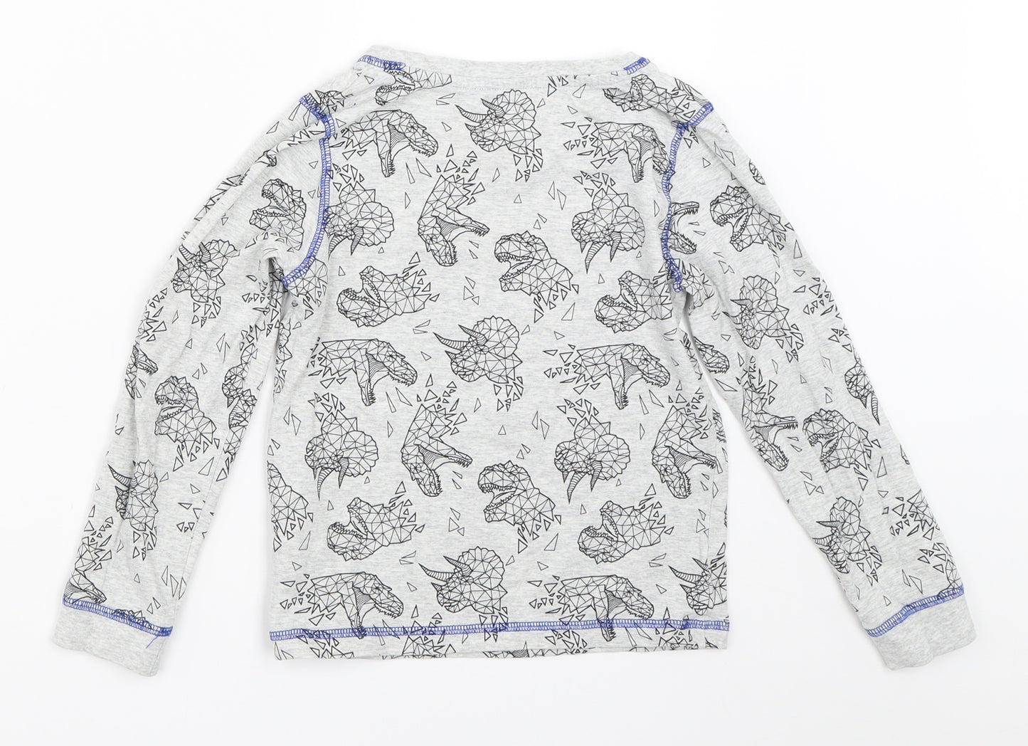 TU Boys Grey   Basic T-Shirt Size 6-7 Years