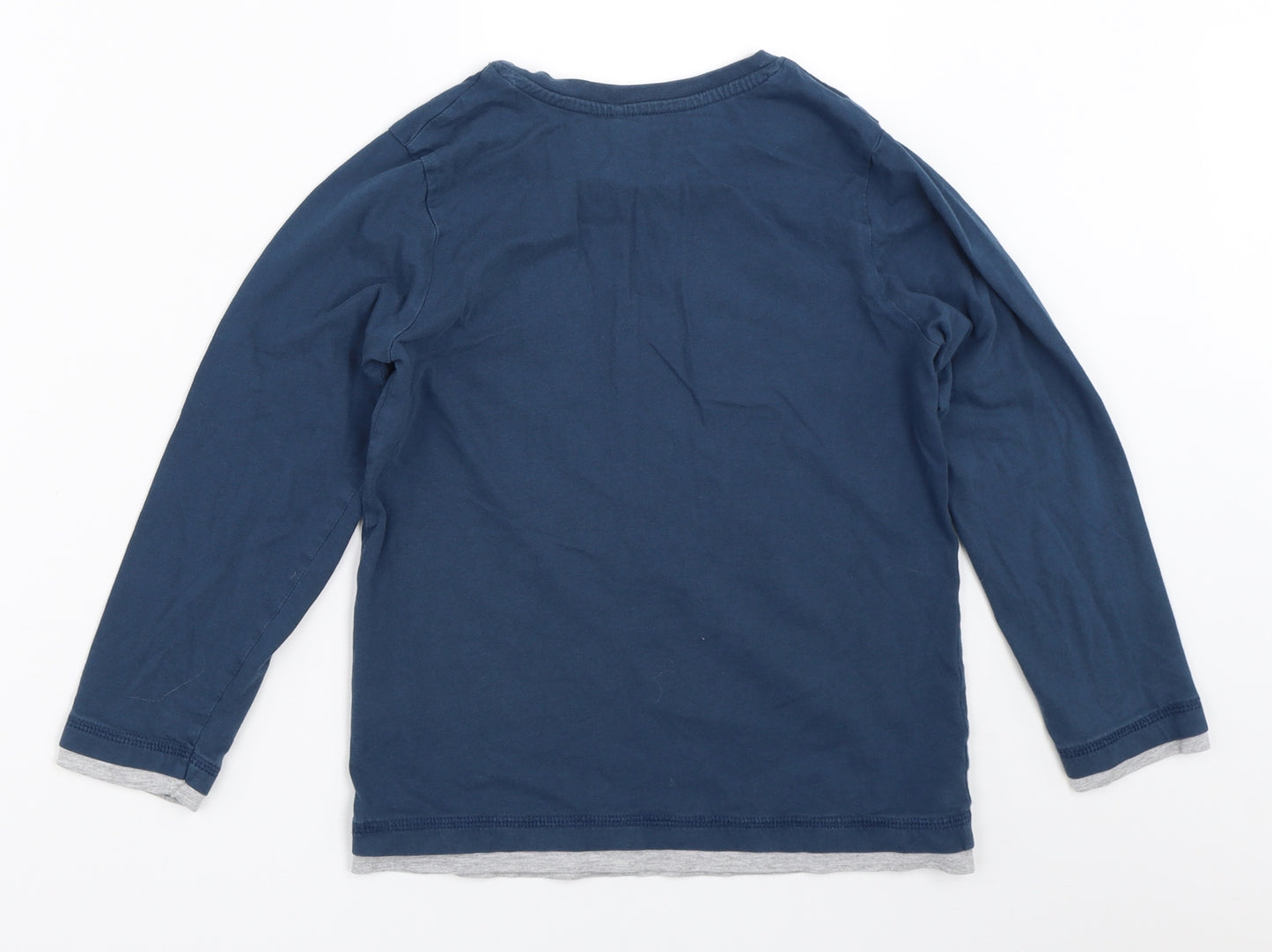 George Boys Blue   Basic T-Shirt Size 8-9 Years
