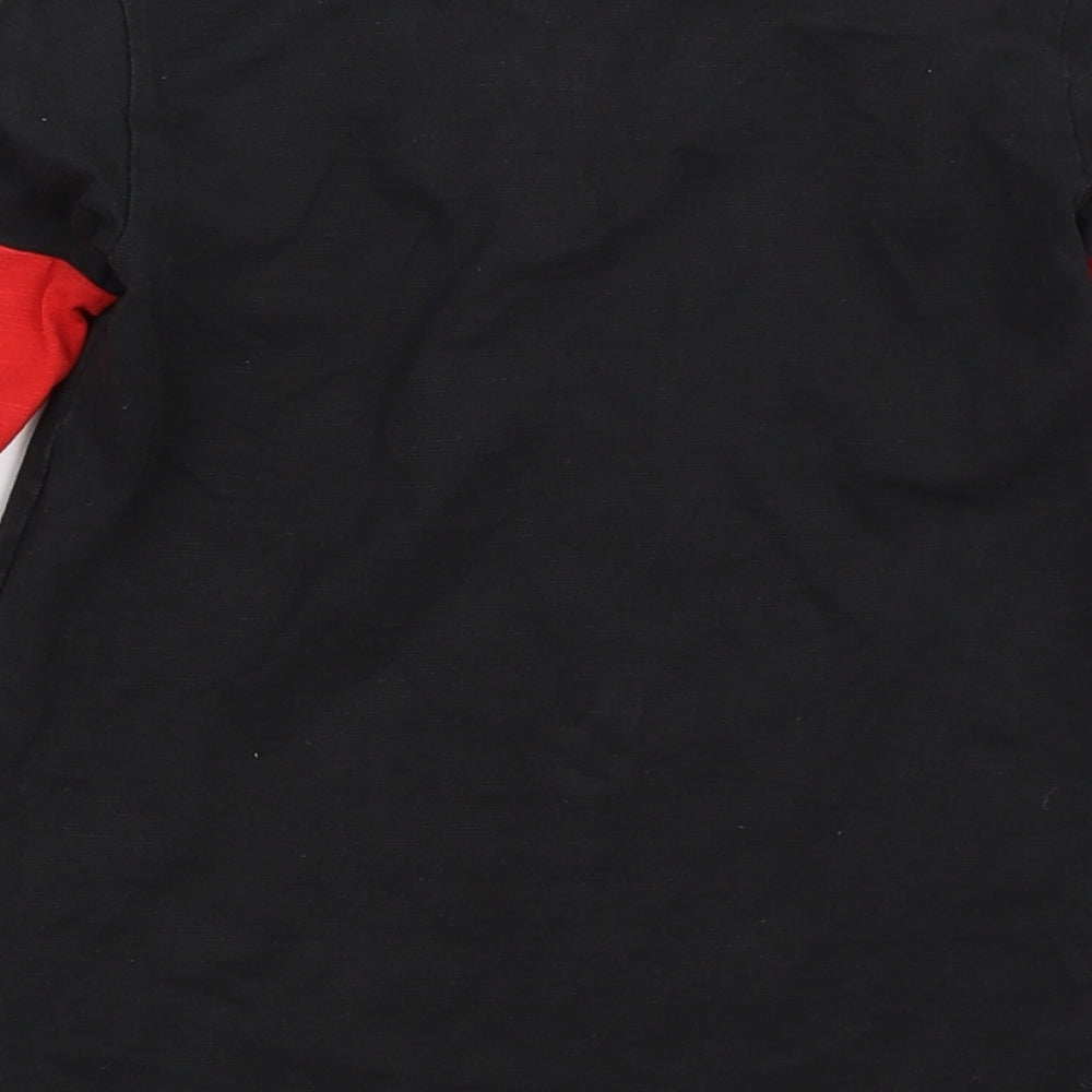 NEXT Boys Black   Basic T-Shirt Size 7 Years