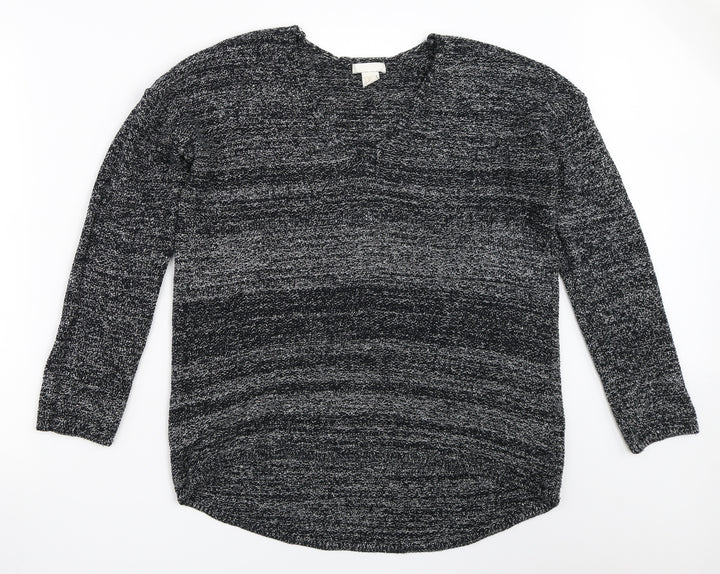 H&M Mens Black Pullover Jumper Size M
