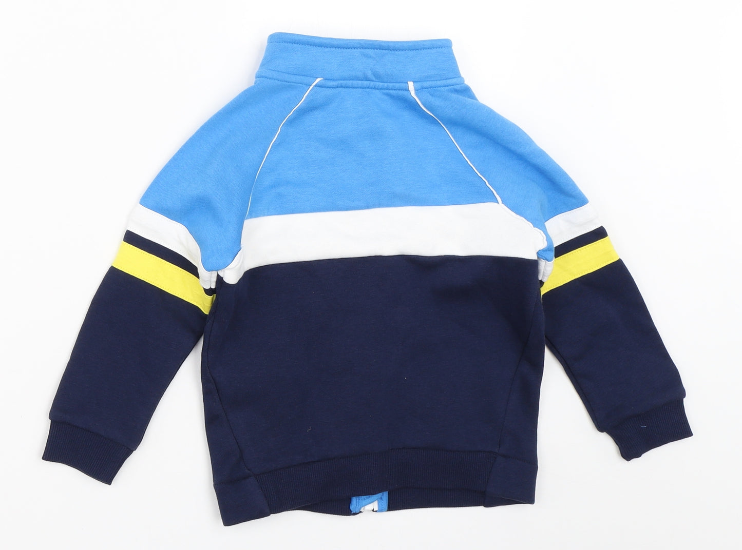 George Boys Blue   Full Zip Sweatshirt Size 2-3 Years