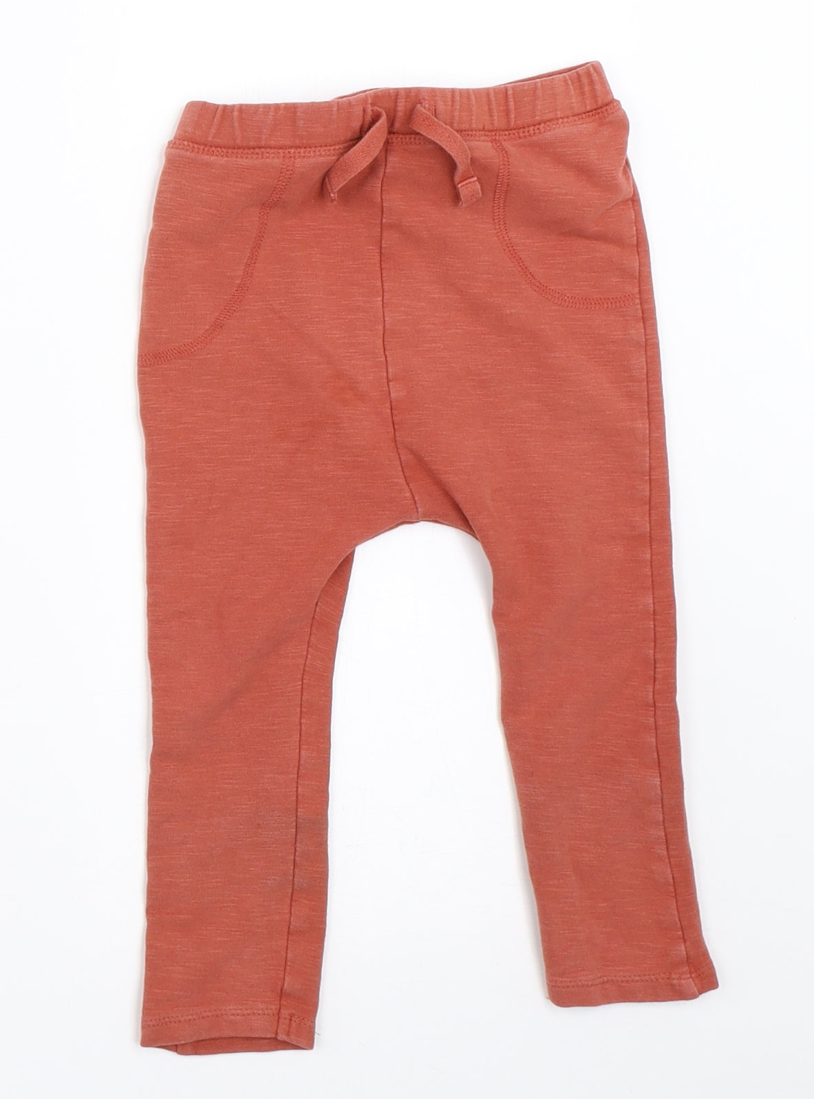 NEXT Boys Orange   Sweatpants Trousers Size 18-24 Months