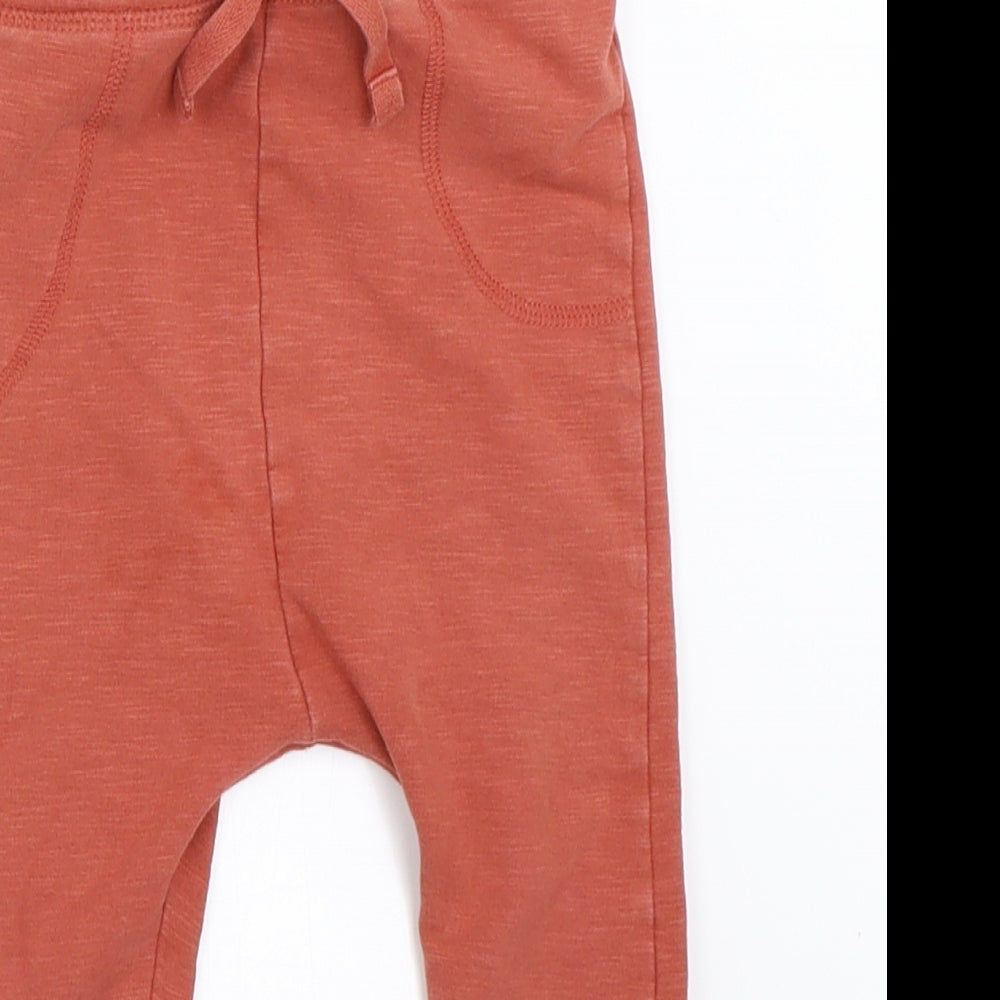 NEXT Boys Orange   Sweatpants Trousers Size 18-24 Months