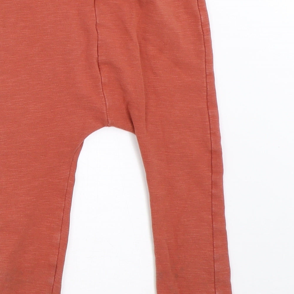 NEXT Boys Orange   Sweatpants Trousers Size 18-24 Months
