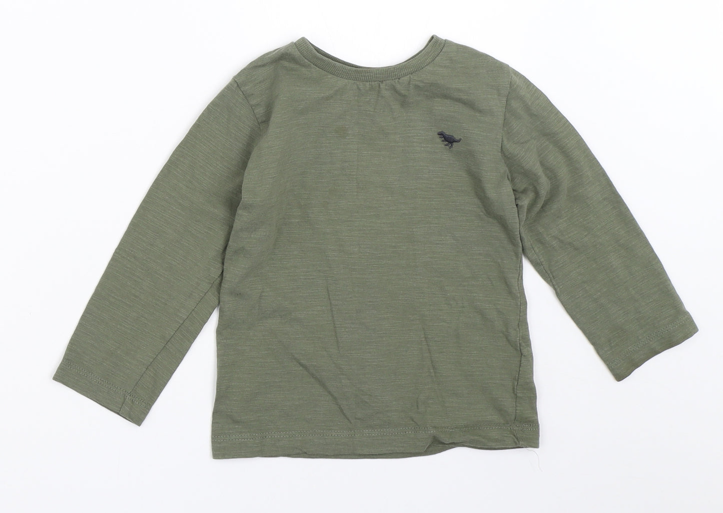 NEXT Boys Green   Basic T-Shirt Size 2-3 Years