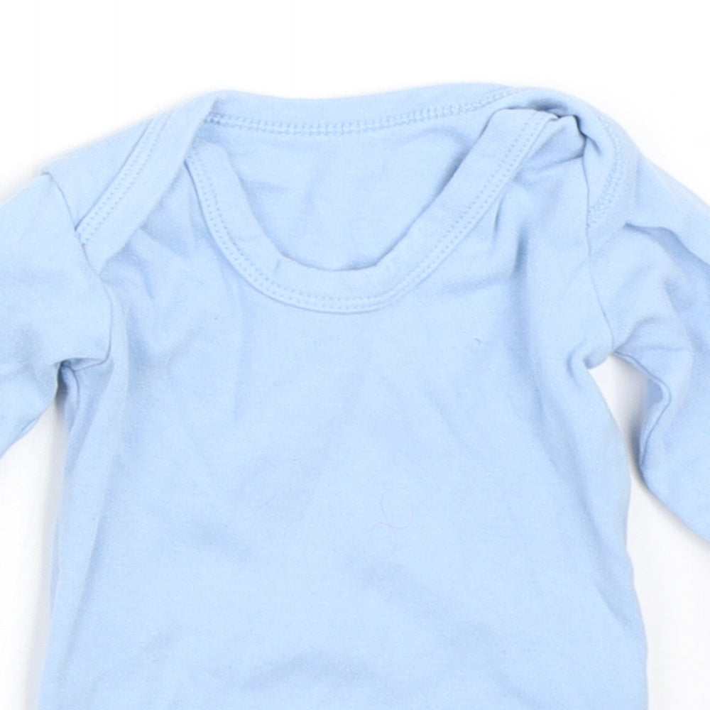 Preworn Boys Blue   Babygrow One-Piece Size 3-6 Months