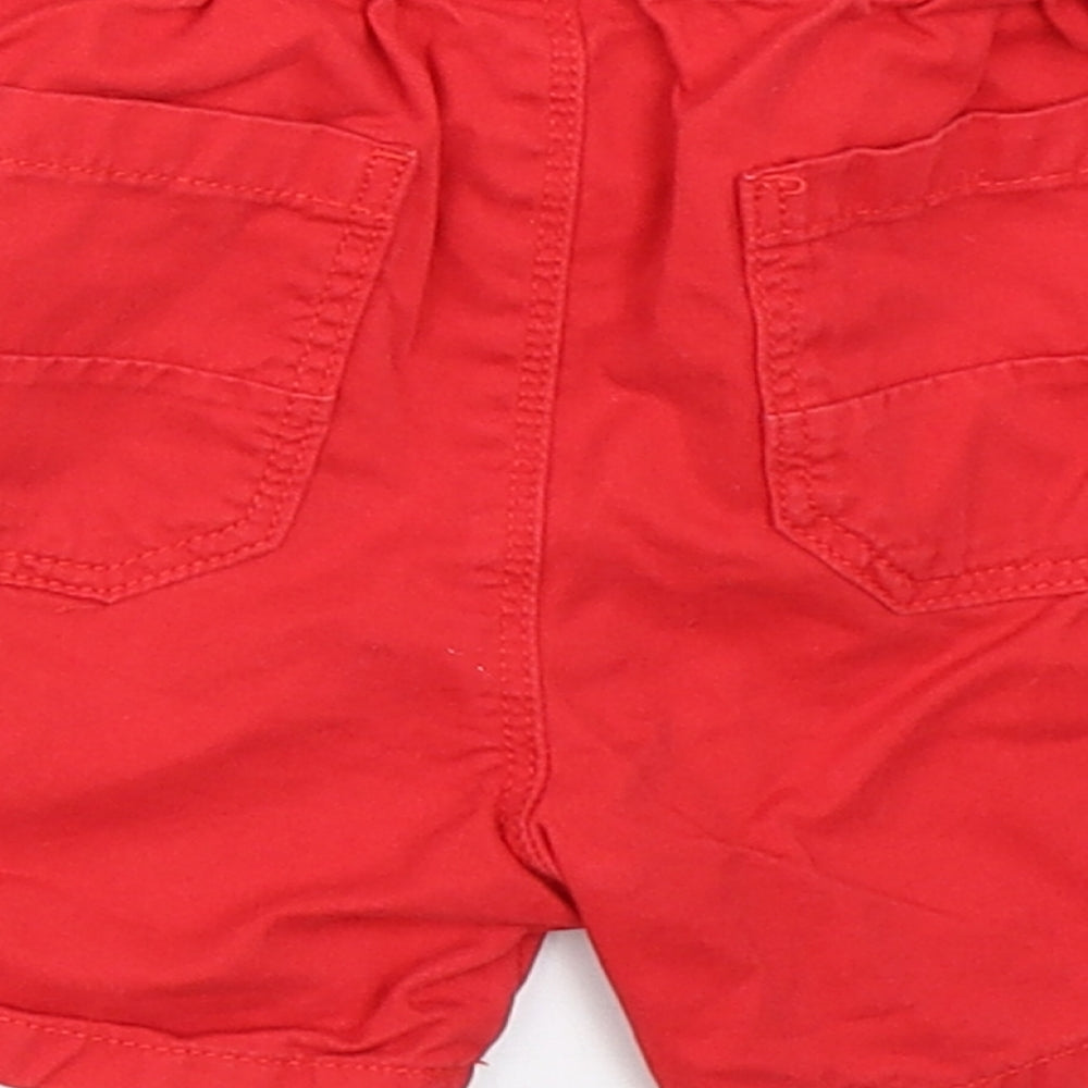 NEXT Boys Red   Cropped Trousers Size 18-24 Months