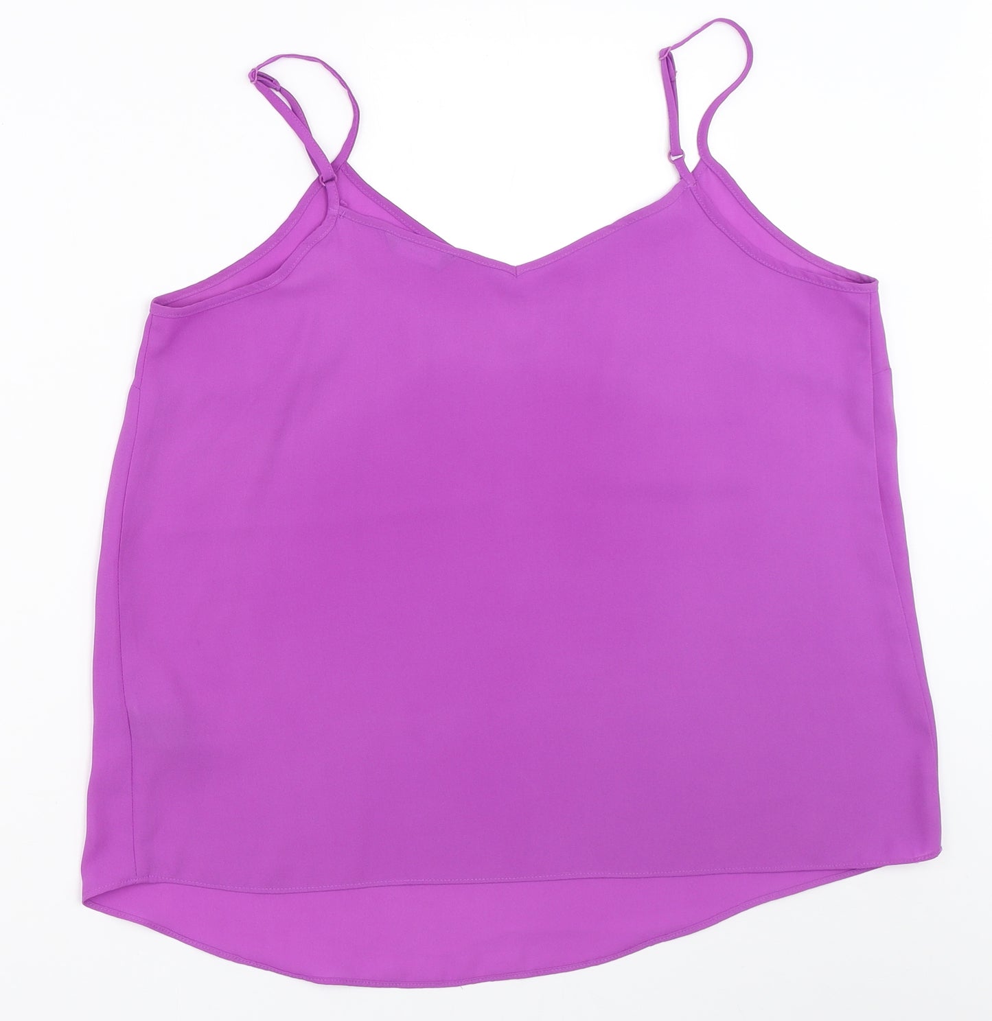 George Womens Purple   Camisole Blouse Size 14