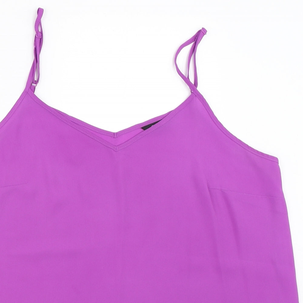 George Womens Purple   Camisole Blouse Size 14