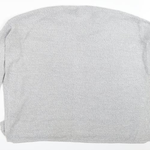 H&M Womens Grey   Pullover Jumper Size M