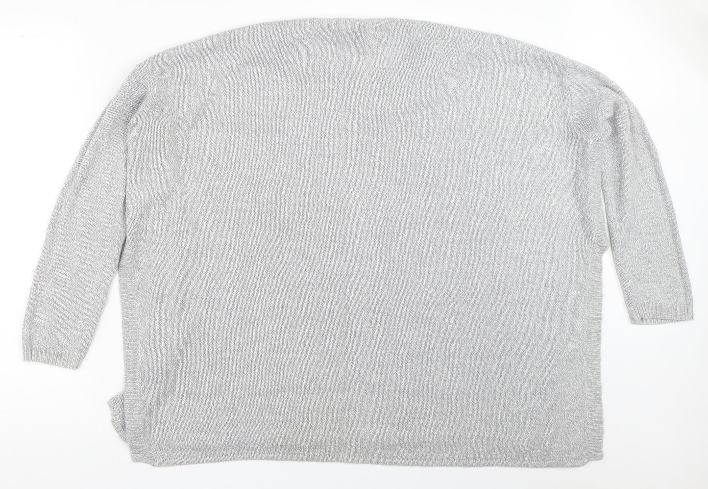 H&M Womens Grey   Pullover Jumper Size M