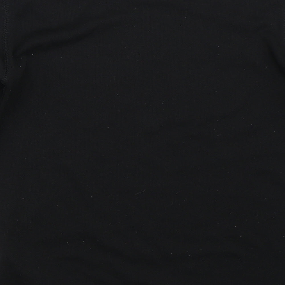 Camprio Boys Black   Basic T-Shirt Size 11-12 Years