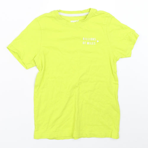 Pepperts! Boys Green   Basic T-Shirt Size 7-8 Years
