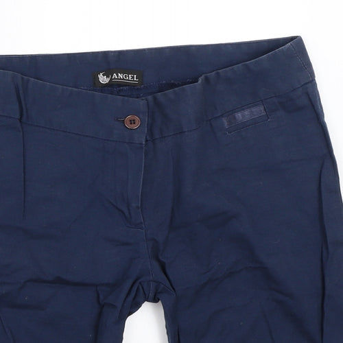 Angel Womens Blue   Chino Shorts Size S