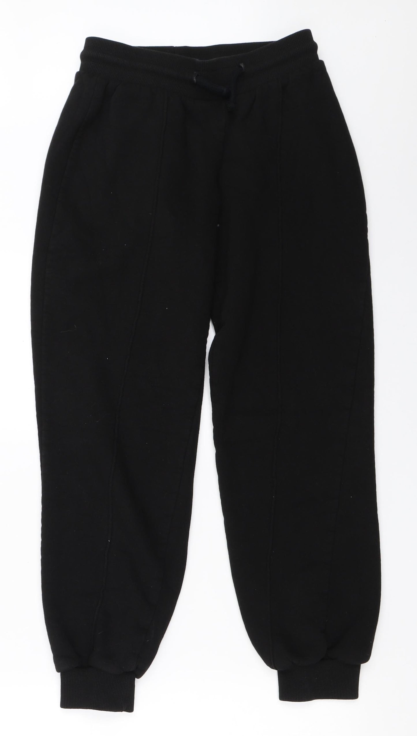 Primark Womens Black   Jogger Trousers Size XS L26.5 in