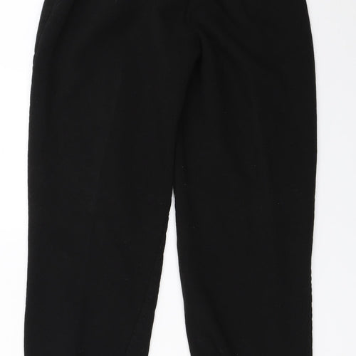 Primark Womens Black   Jogger Trousers Size XS L26.5 in