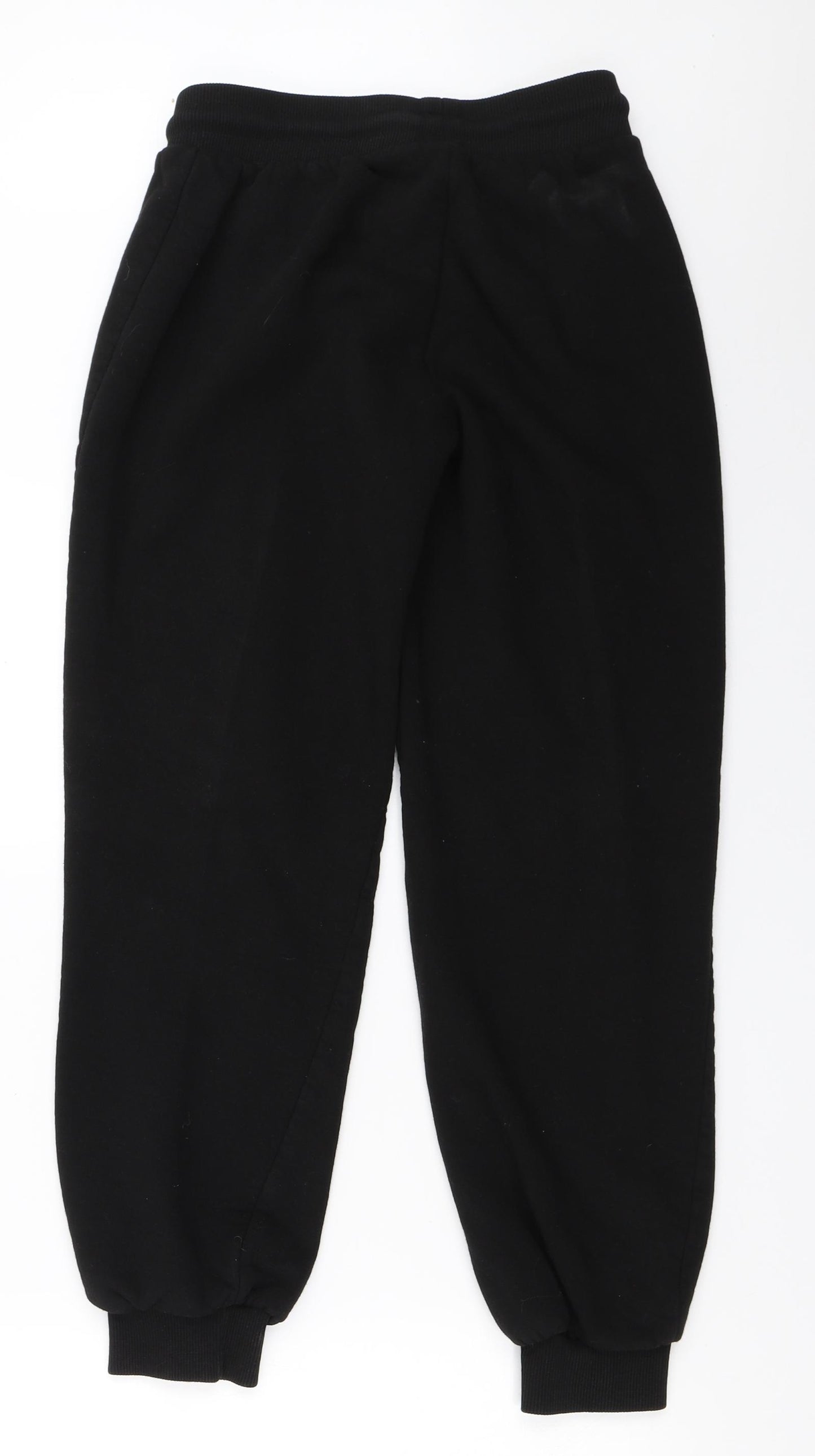 Primark Womens Black   Jogger Trousers Size XS L26.5 in