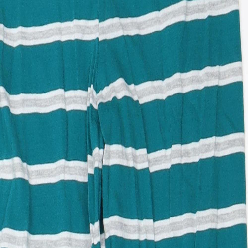 Marks and Spencer Boys Blue Striped   Pyjama Pants Size 8-9 Years  - harry potter hogwarts