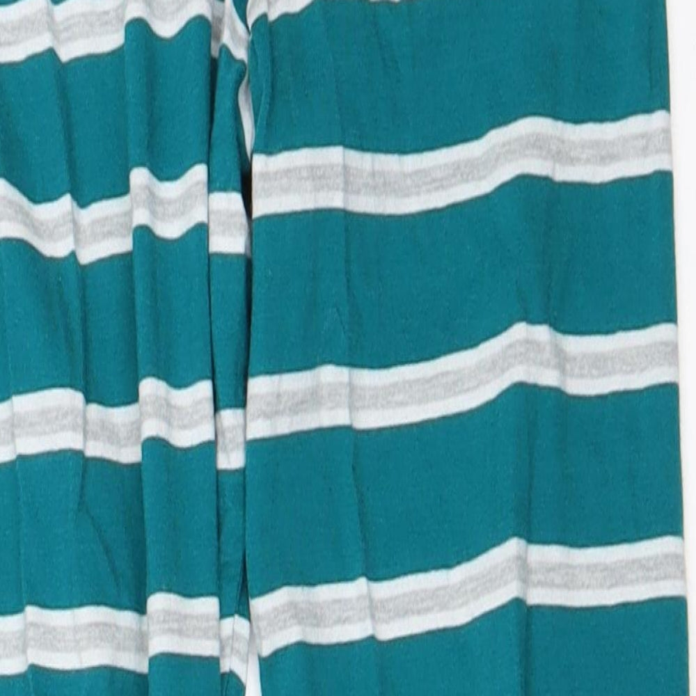 Marks and Spencer Boys Blue Striped   Pyjama Pants Size 8-9 Years  - harry potter hogwarts