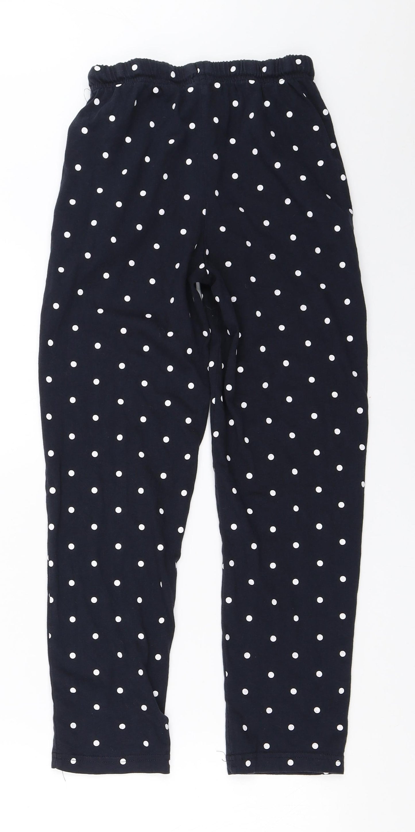 Threadboys Boys Black Polka Dot   Pyjama Pants Size 9-10 Years