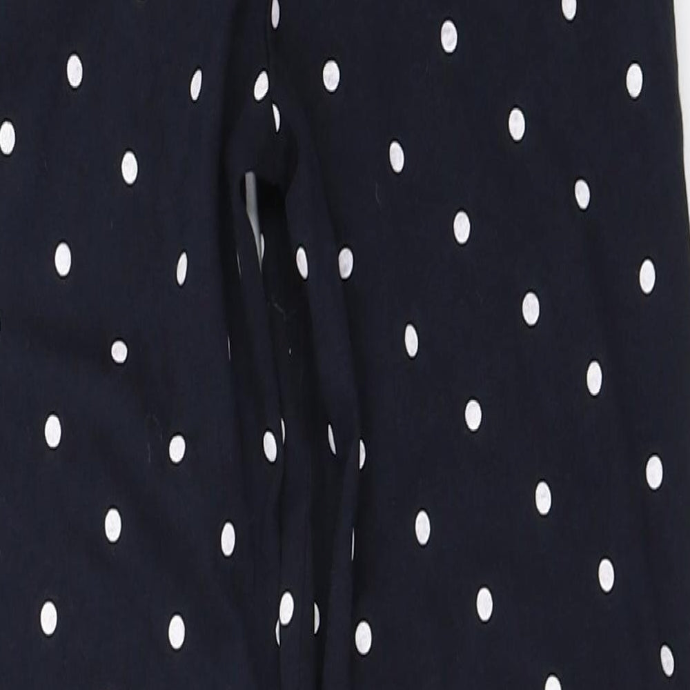 Threadboys Boys Black Polka Dot   Pyjama Pants Size 9-10 Years