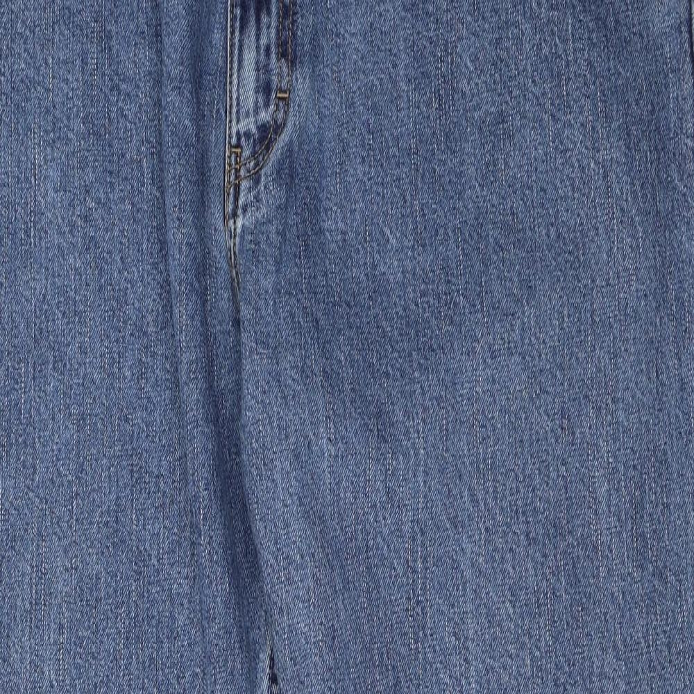 Blue Harbour Mens Blue  Denim Straight Jeans Size 40 in L29 in