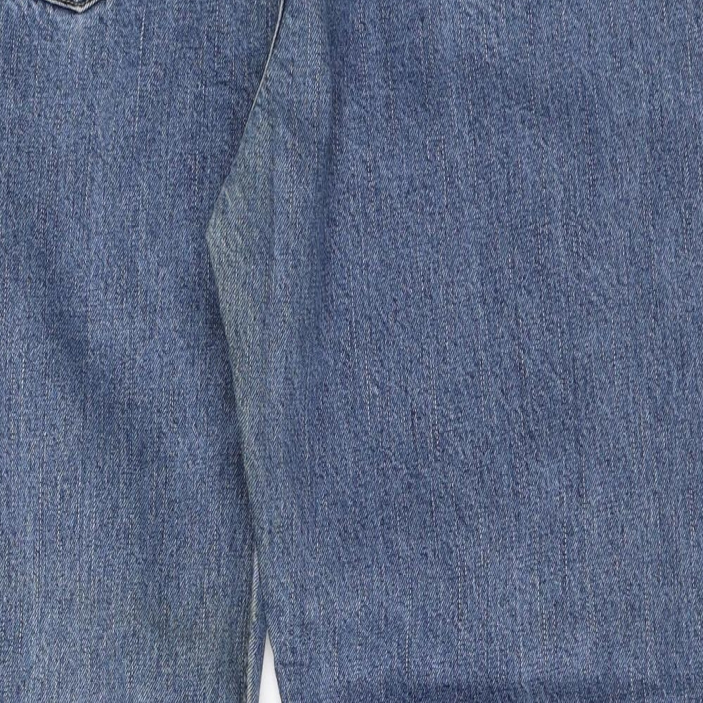 Blue Harbour Mens Blue  Denim Straight Jeans Size 40 in L29 in