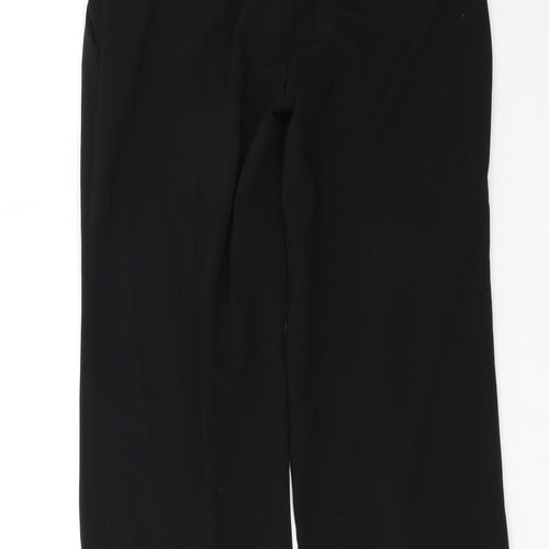 evie Womens Black   Trousers  Size 12 L27 in