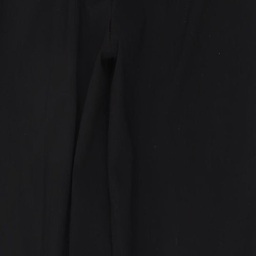 evie Womens Black   Trousers  Size 12 L27 in