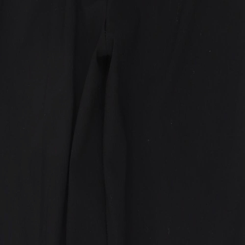 evie Womens Black   Trousers  Size 12 L27 in